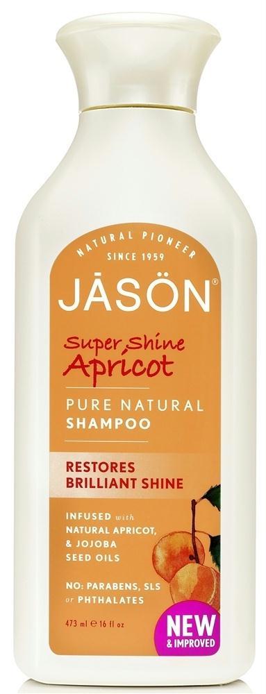 Jason: Super Shine Apricot Pure Natural Shampoo, 16 Oz