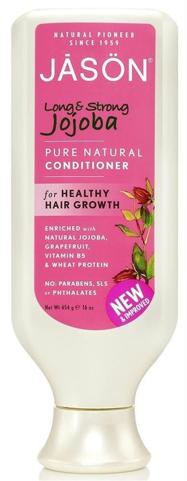 Jason: Pure Natural Conditioner Long & Strong Jojoba, 16 Oz