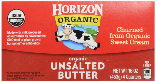 Horizon: Organic Unsalted Butter, 16 Oz