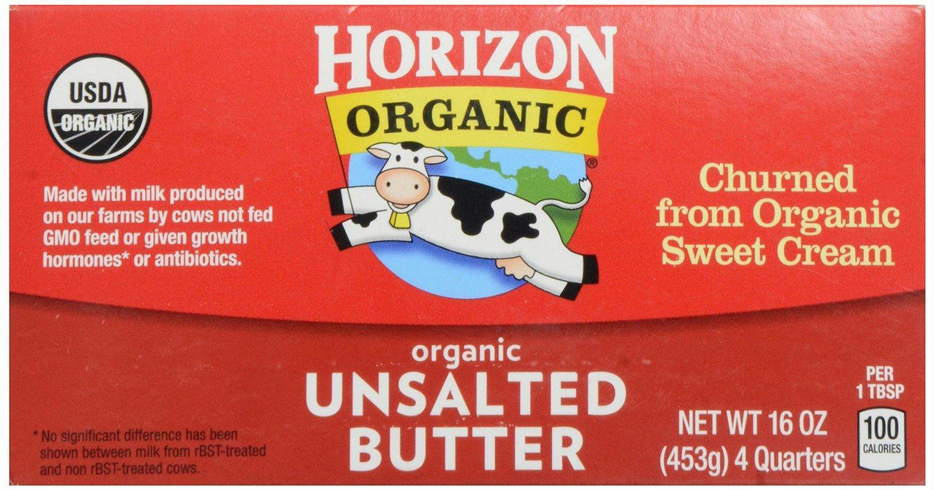 Horizon: Organic Unsalted Butter, 16 Oz