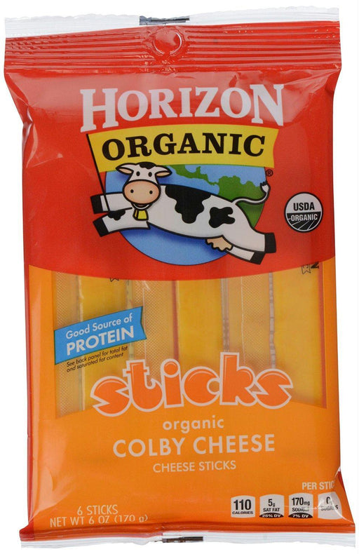 Horizon: Organic Colby Cheese Sticks, 6 Oz