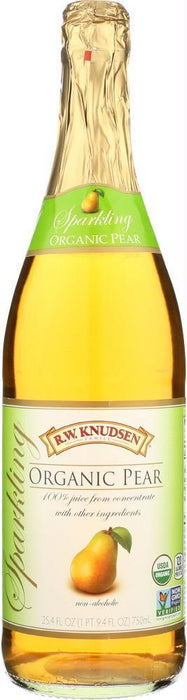 Knudsen: Juice Sparkling Pear Organic, 25.4 Fo