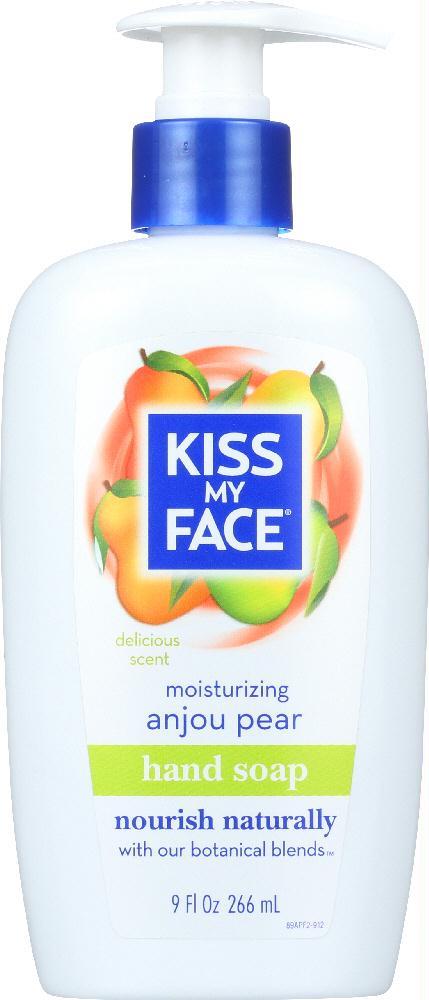 Kiss My Face: Moisturizing Hand Soap Anjou Pear, 9 Oz