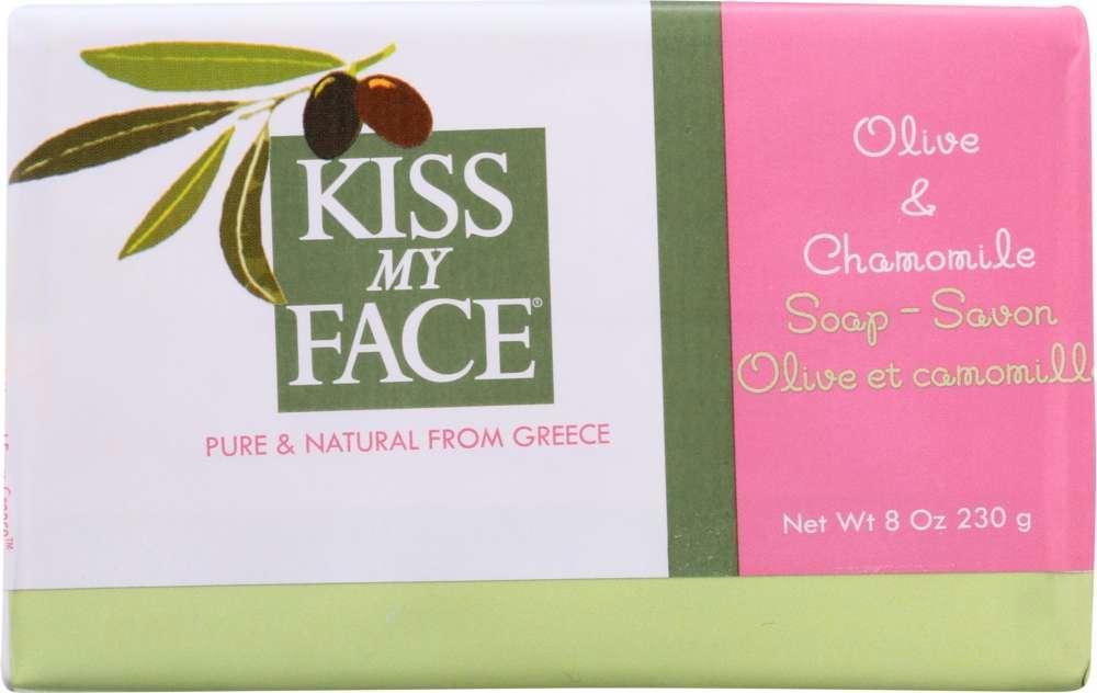 Kiss My Face: Olive & Chamomile Bar Soap, 8 Oz