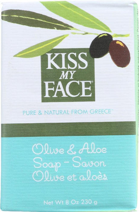 Kiss My Face: Bar Soap Olive & Aloe, 8 Oz