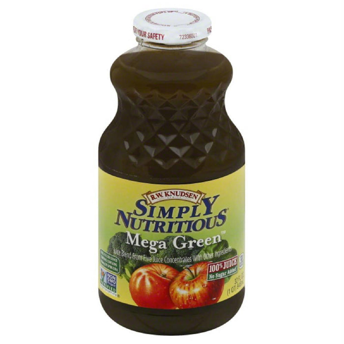 R.w. Knudsen Family: Simply Nutritious Mega Green Juice, 32 Oz