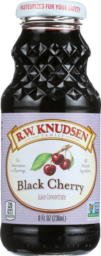 R.w. Knudsen Family: Juice Concentrate Black Cherry, 8 Oz