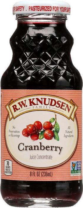 R.w. Knudsen Family: Juice Concentrate Cranberry, 8 Oz