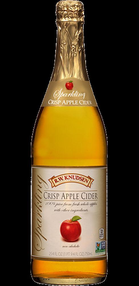 R.w. Knudsen Family: Sparkling Crisp Apple Cider, 25.4 Oz