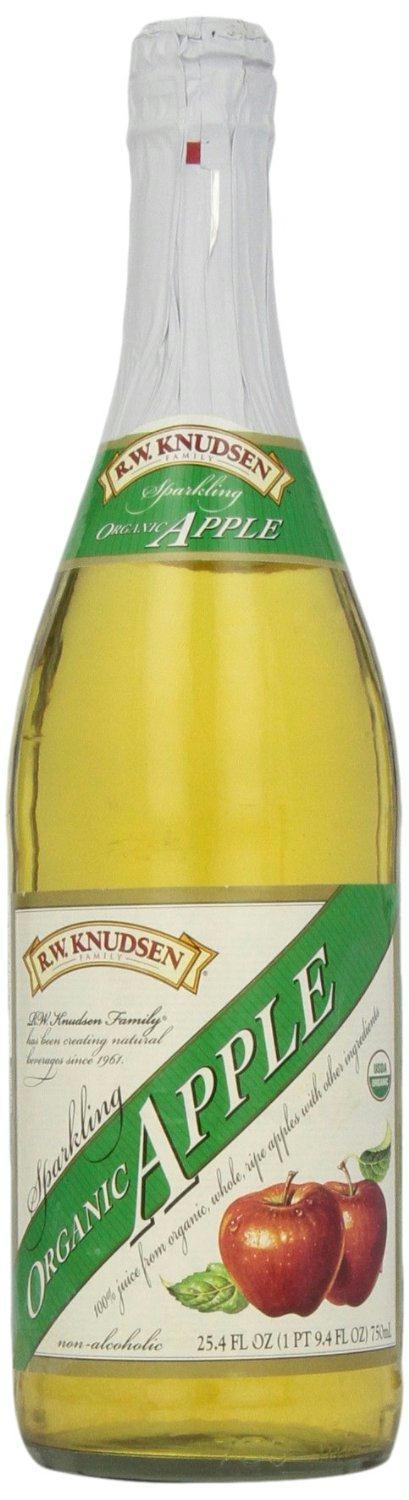 R.w. Knudsen Family: Organic Sparkling Apple Juice, 25.4 Oz