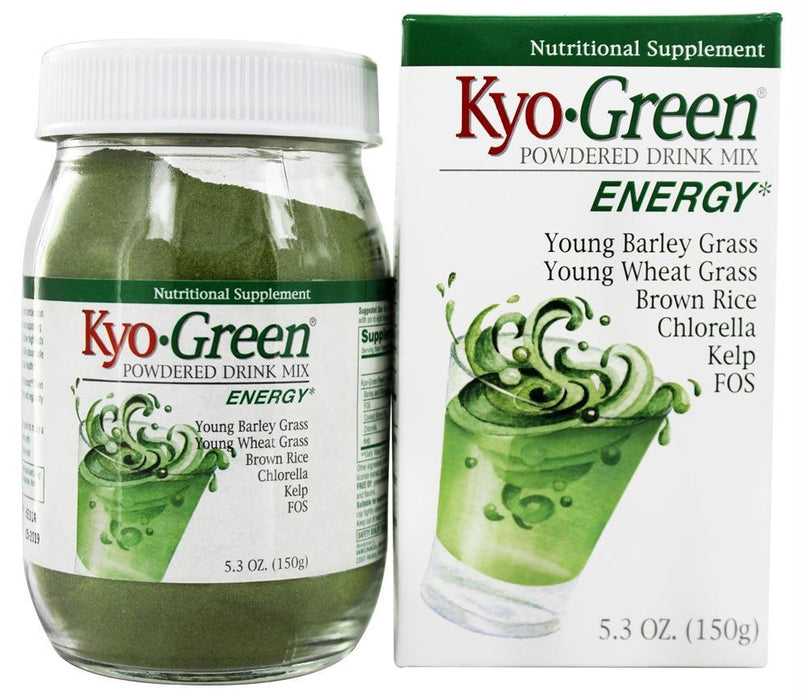 Kyolic: Kyo-green Powdered Drink Mix Energy, 5.3 Oz