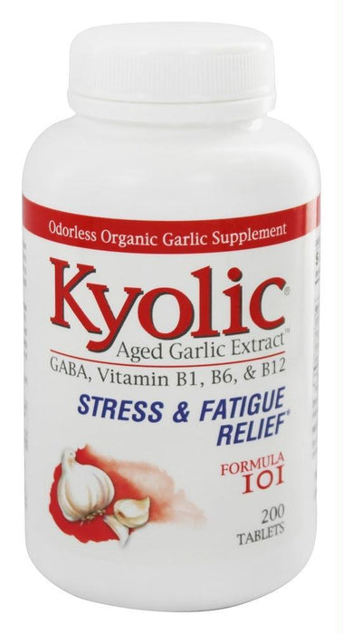 Kyolic: Aged Garlic Extract Stress And Fatigue Relief Formula 101, 200 Tablets