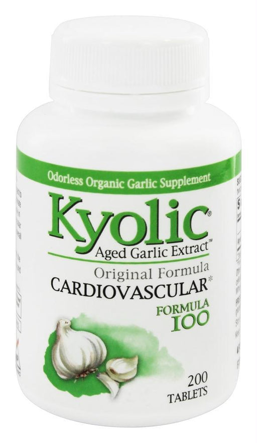 Kyolic: Aged Garlic Extract Cardiovascular Original Formula 100, 200 Tablets