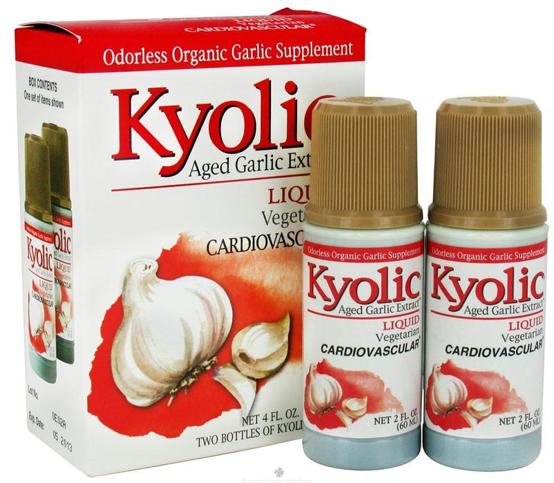 Kyolic: Aged Garlic Extract Cardiovascular Liquid Vegetarian, 4 Oz