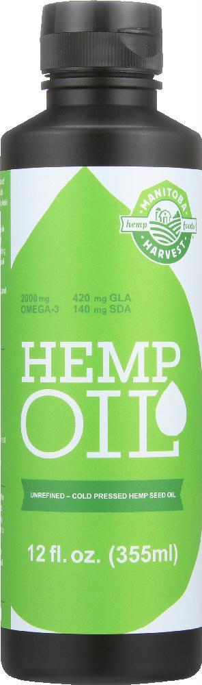 Manitoba Harvest: Natural Hemp Oil, 12 Oz