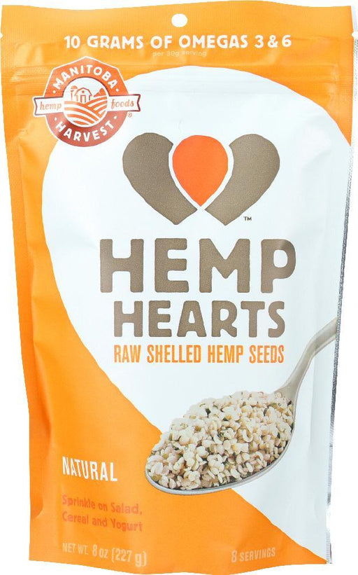 Manitoba Harvest:  Hemp Hearts Raw Shelled Hemp Seeds, 8 Oz