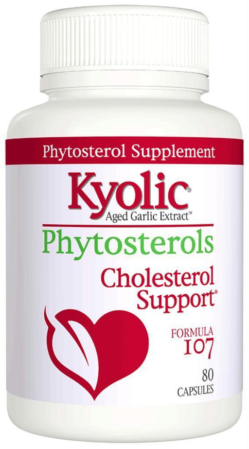 Kyolic: Aged Garlic Extract Phytosterols Formula 107, 80 Capsules