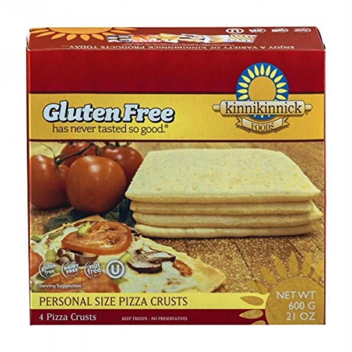 Kinnikinnick: Gluten Free Personal Size Pizza Crust, 21 Oz