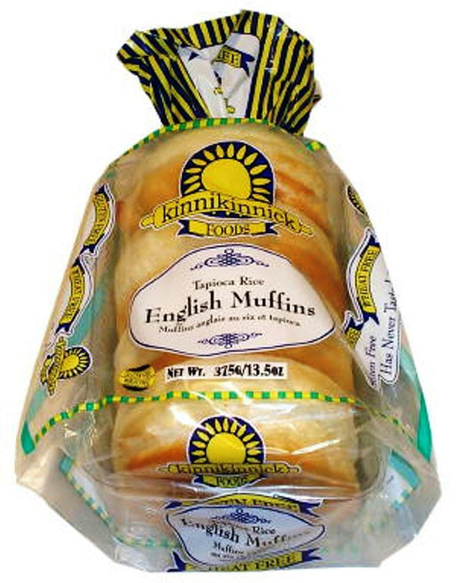 Kinnikinnick: Gluten Free Tapioca Rice English Muffins, 13.5 Oz