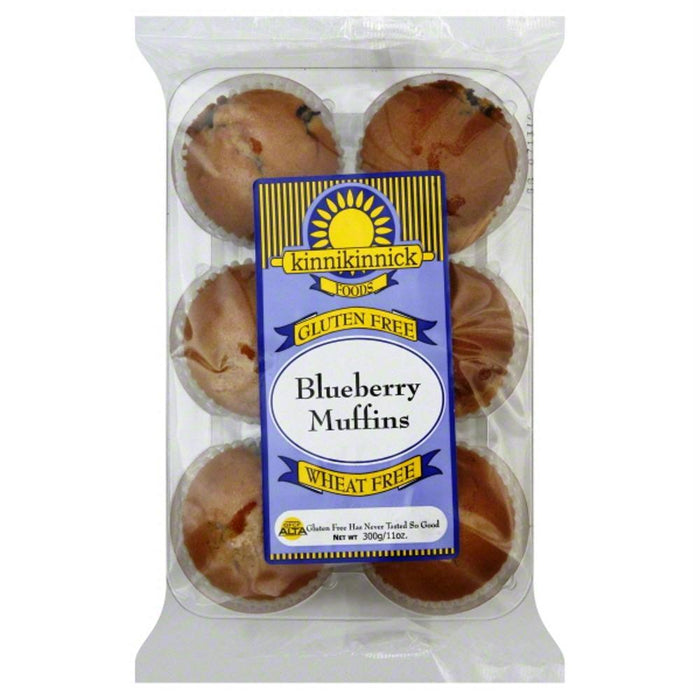 Kinnikinnick: Gluten Free Blueberry Muffins, 11 Oz