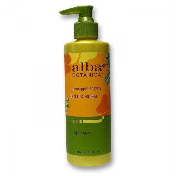 Alba Botanica: Hawaiian Facial Cleanser Pineapple Enzyme, 8 Oz