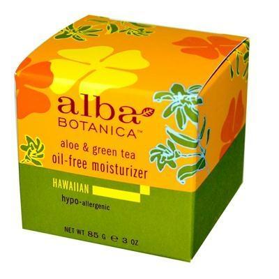 Alba Botanica: Hawaiian Aloe And Green Tea Moisturizer Oil-free, 3 Oz