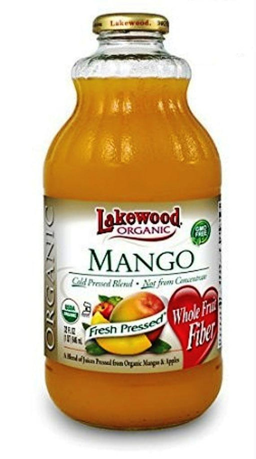 Lakewood Organic: Mango 100% Juice Blend, 32 Oz