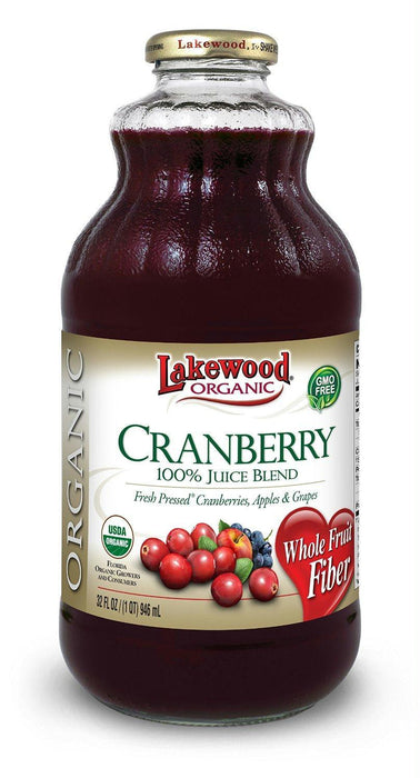 Lakewood Organic: Cranberry Juice Blend, 32 Oz