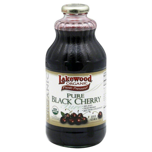 Lakewood: Organic Pure Black Cherry Juice, 32 Oz