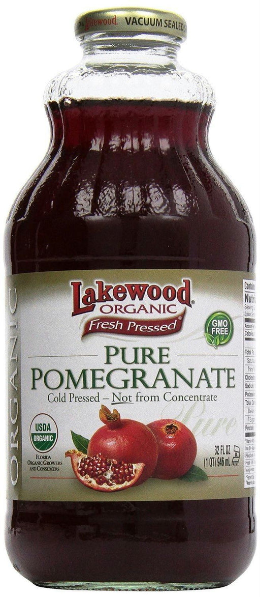 Lakewood: Organic Pure Pomegranate Juice, 32 Oz