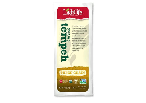 Lightlife: Tempeh Organic Three Grain, 8 Oz