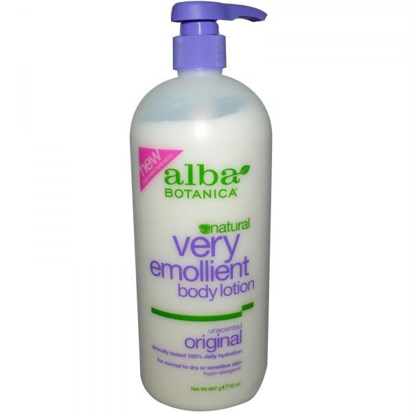 Alba Botanica: Very Emollient Body Lotion Unscented Original, 32 Oz