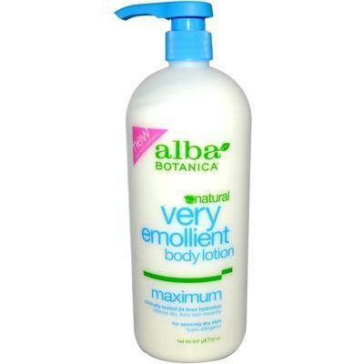 Alba Botanica: Very Emollient Body Lotion Maximum Dry Skin Formula, 32 Oz