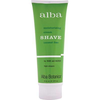 Alba Botanica: Very Emollient Cream Shave Coconut Lime, 8 Oz