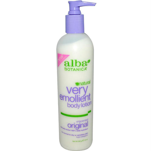 Alba Botanica: Very Emollient Body Lotion Unscented Original, 12 Oz