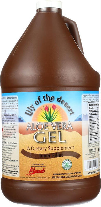 Lily Of The Desert: Aloe Vera Gel Inner Fillet, 128 Oz