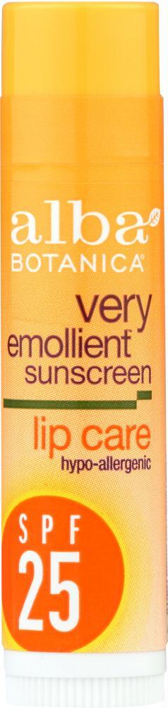 Alba Botanica: Sun Lip Balm Spf 25, 0.15 Oz