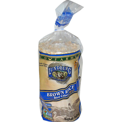 Lundberg: Brown Rice Rice Cakes Lightly Salted, 8.5 Oz