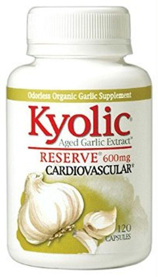 Kyolic: Aged Garlic Extract Cardiovascular Reserve, 120 Capsules