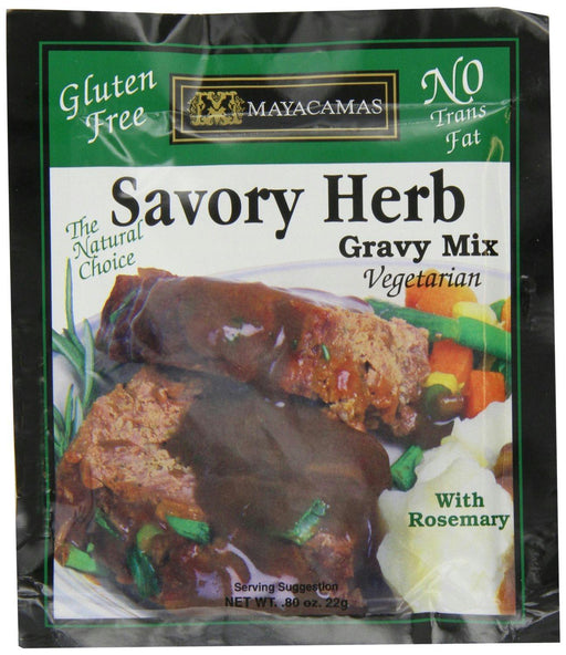 Mayacamas: Gravy Mix Vegetarian Savory Herb With Rosemary, 0.80 Oz