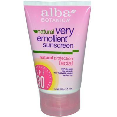 Alba Botanica: Natural Very Emollient Sunscreen Spf 30, 4 Oz