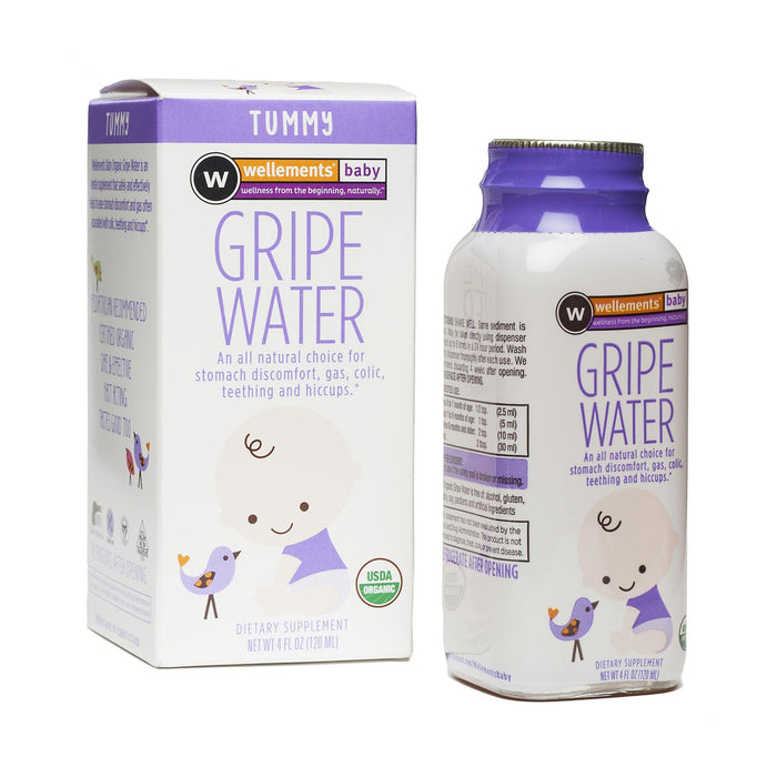 Wellements: Baby Organic Gripe Water Tummy, 4 Oz