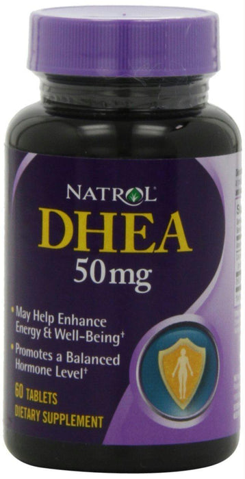 Natrol: Dhea 50 Mg, 60 Tablets