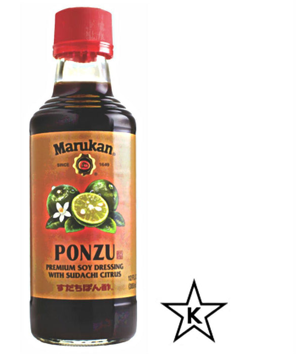 Marukan: Premium Soy Dressing With Sudachi Citrus Ponzu, 12 Oz