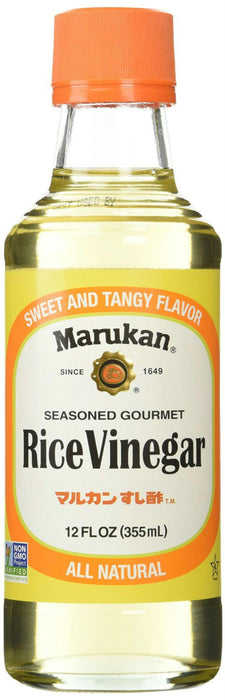 Marukan: Seasoned Gourmet Rice Vinegar, 12 Oz