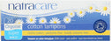 Natracare: Organic Cotton Tampons Super Without Applicator, 20 Tampons