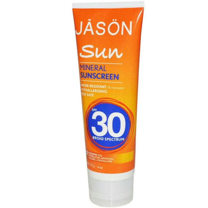 Jason: Sun Mineral Sunscreen Spf 30 Broad Spectrum, 4 Oz