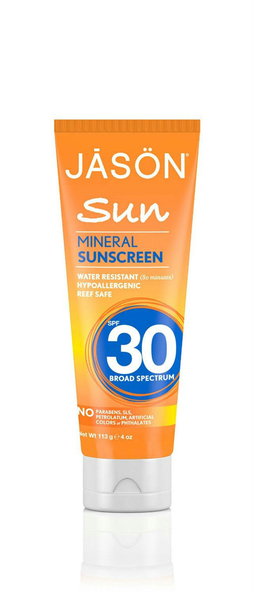 Jason: Sun Mineral Sunscreen Spf 30 Broad Spectrum, 4 Oz