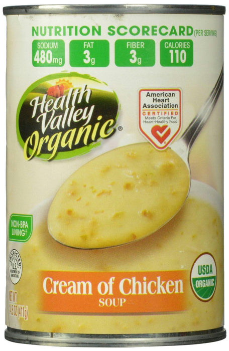 Health Valley Organic: Cream Of Chicken Soup, 14.5 Oz