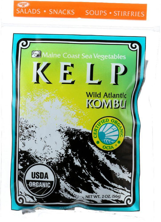 Maine Coast: Sea Vegetables Kelp Wild Atlantic Kombu, 2 Oz